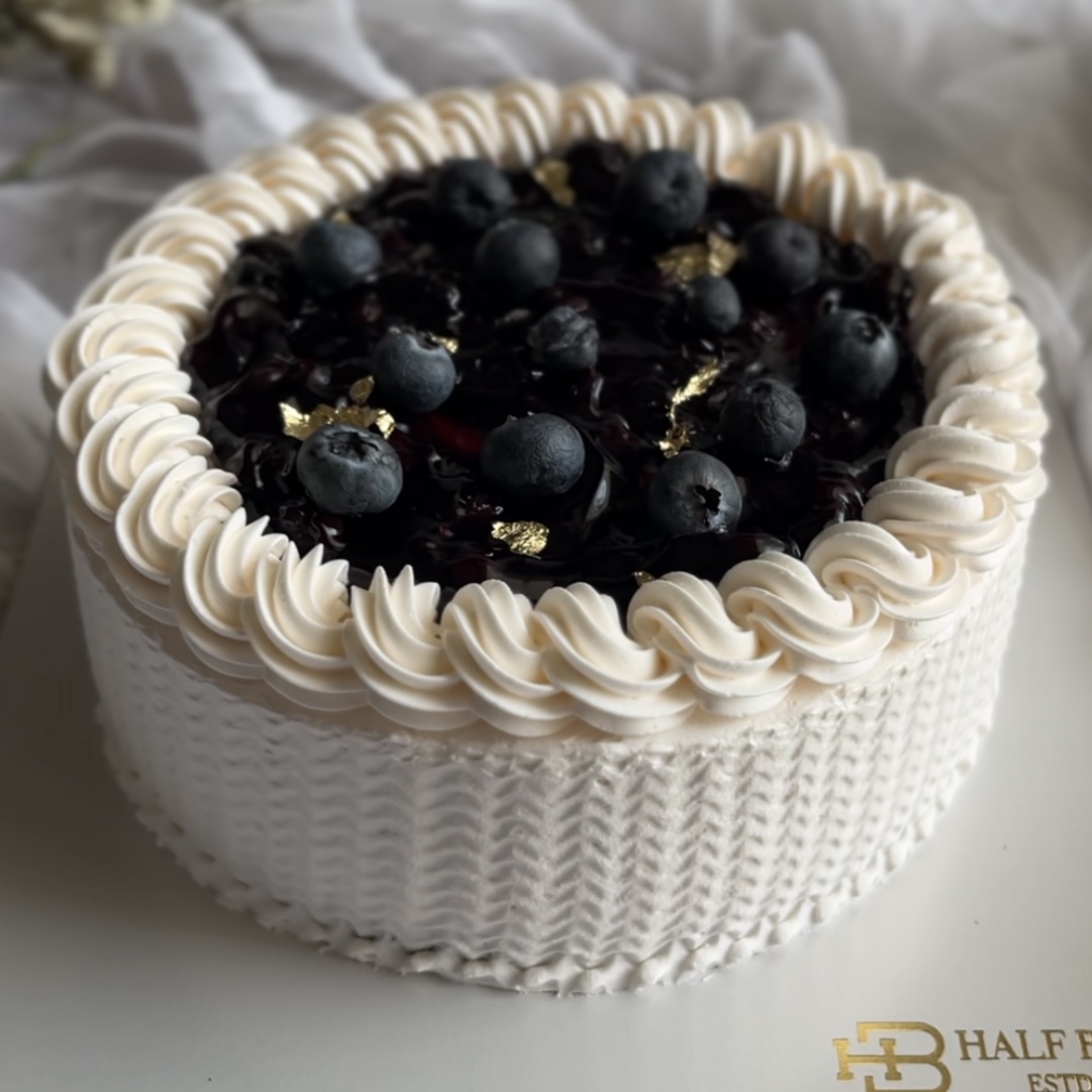 Fresh Blueberry Cake in Chandigarh